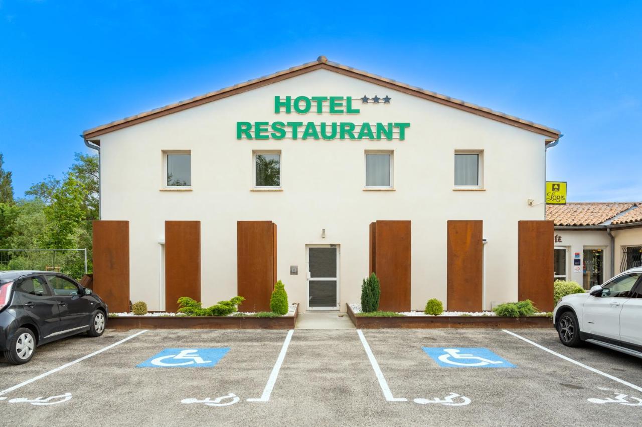 Hotel Restaurant Le Clos Fleuri Castelnaudary Exterior foto